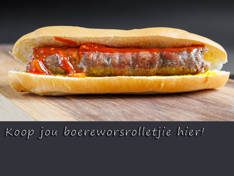Bestel jou worsrolletjie