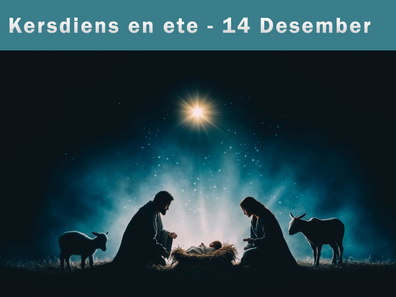 Kersdiens en ete 2025